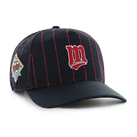 Men's '47 x Rawlings Navy Minnesota Twins Pinstripe Hitch Adjustable Hat