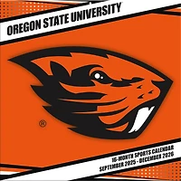 Oregon State Beavers 12” x 12” 2026 Team Wall Calendar