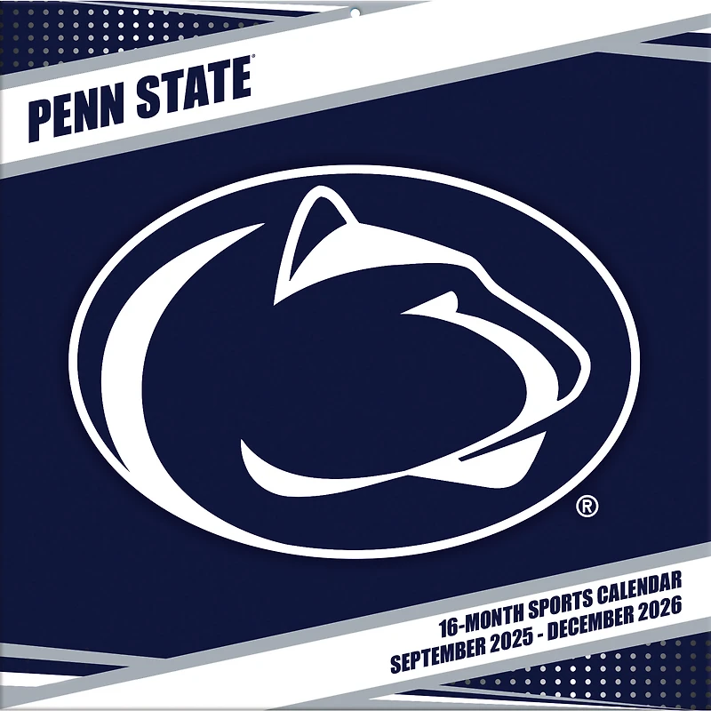 Penn State Nittany Lions 12” x 12” 2026 Team Wall Calendar