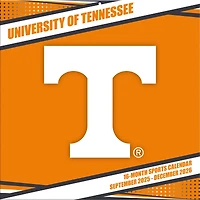 Tennessee Volunteers 12” x 12” 2026 Team Wall Calendar