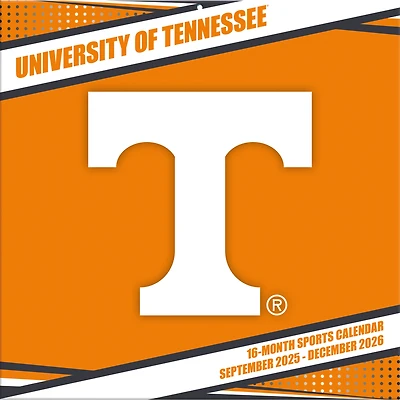 Tennessee Volunteers 12” x 12” 2026 Team Wall Calendar