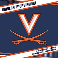 Virginia Cavaliers 12” x 12” 2026 Team Wall Calendar