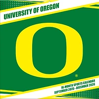 Oregon Ducks 12” x 12” 2026 Team Wall Calendar