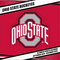 Ohio State Buckeyes 12” x 12” 2026 Team Wall Calendar
