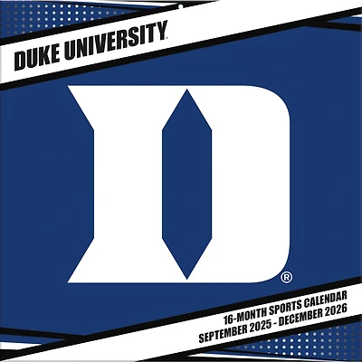 Duke Blue Devils 12” x 12” 2026 Team Wall Calendar