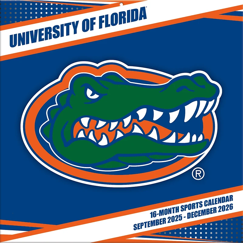 Florida Gators 12” x 12” 2026 Team Wall Calendar