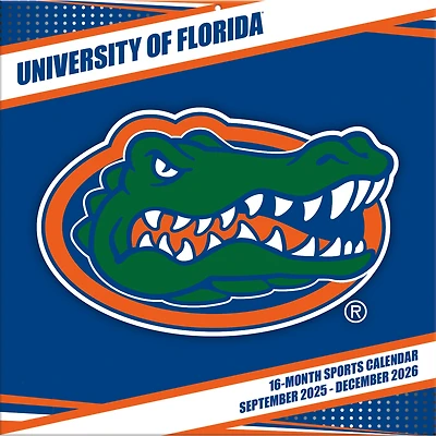 Florida Gators 12” x 12” 2026 Team Wall Calendar