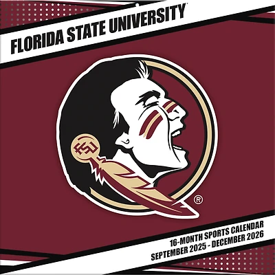 Florida State Seminoles 12” x 12” 2026 Team Wall Calendar