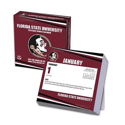 Florida State Seminoles 2026 Box Calendar