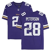 Adrian Peterson Minnesota Vikings Autographed Purple Nike Vapor F.U.S.E. Limited Jersey