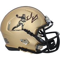 Earl Campbell Texas Longhorns Autographed Riddell Gold Heisman Speed Mini Helmet
