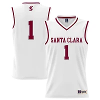 Youth GameDay Greats #1 Santa Clara Broncos Lightweight Collegiate Basketball Fashion Jersey