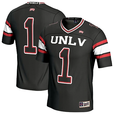 Unisex GameDay Greats #1 Black UNLV Rebels Lightweight Football Fashion Jersey