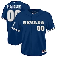 Unisex GameDay Greats Navy Nevada Wolf Pack Lightweight Collegiate Baseball NIL Pick-A-Player Fashion Jersey