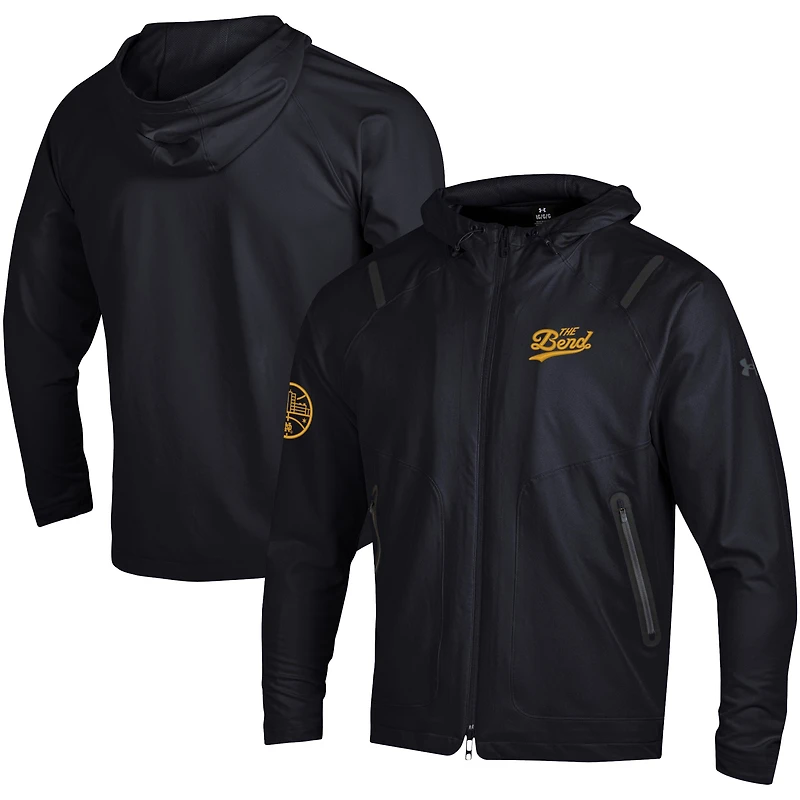 Men's Under Armour Black Notre Dame Fighting Irish Unstoppable Full-Zip Jacket