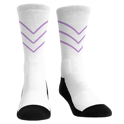Unisex Rock Em Socks  White Golden State Valkyries Crew