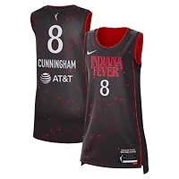 Unisex Nike Sophie Cunningham Black Indiana Fever Stranger Things Victory Jersey - Rebel Edition