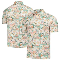 Men's Smith & Quinn White TOUR Championship Atlanta Teddy Performance Polo