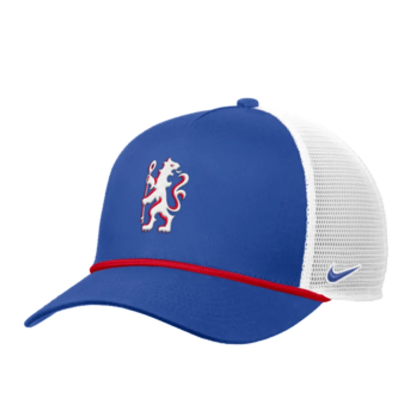 Men's Nike Royal Chelsea Rise Rope Trucker A-Frame Adjustable Hat