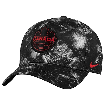 Men's Nike Black Canada Soccer Rise Adjustable Hat
