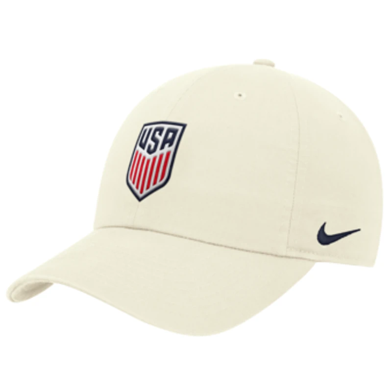 Men's Nike Cream USMNT Club Adjustable Hat