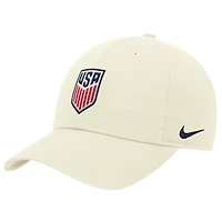 Men's Nike  Cream USMNT Club Adjustable Hat