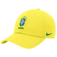 Men's Nike  Yellow Brazil National Team Club Adjustable Hat