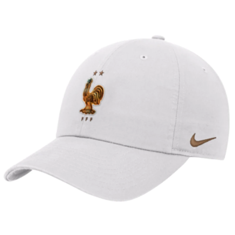 Men's Nike  White France National Team Club Adjustable Hat