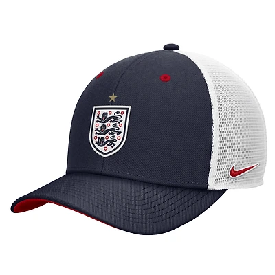 Men's Nike Navy England National Team Rise Trucker Adjustable Hat