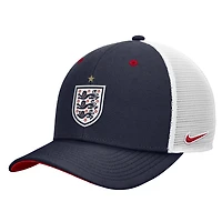 Men's Nike Navy England National Team Rise Trucker Adjustable Hat