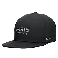 Men's Nike Black Paris Saint-Germain Pro Snapback Hat