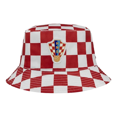 Men's Nike Red Croatia National Team Reversible Bucket Hat