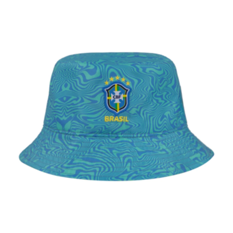 Men's Nike Green Brazil National Team Reversible Bucket Hat