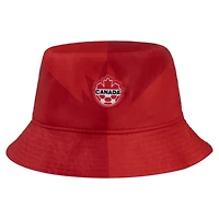 Men's Nike Red Canada Soccer Reversible Bucket Hat