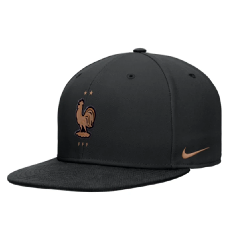 Men's Nike  Black France National Team Snapback Hat