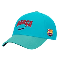 Men's Nike Teal Barcelona Rise Adjustable Hat