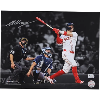 Marcelo Mayer Boston Red Sox Autographed 11" x 14" Home Run Spotlight Photograph