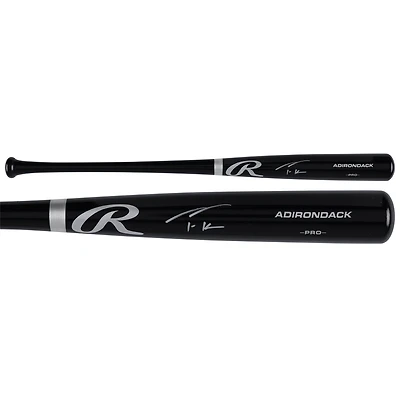 Trea Turner Philadelphia Phillies Autographed Black Rawlings Pro Bat