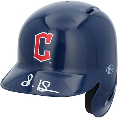 Steven Kwan Cleveland Guardians Autographed Mini Batting Helmet