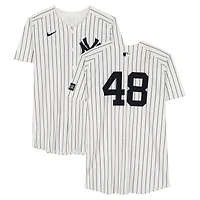 Paul Goldschmidt New York Yankees Game-Used #48 White Pinstripe Nike Jersey vs. Chicago Cubs on July 13, 2025