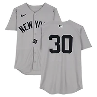 Luke Weaver New York Yankees Game-Used #30 Gray Nike Jersey vs. New York Mets on July 6, 2025