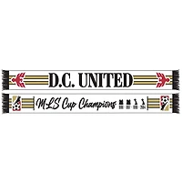 White D.C. United 2025 Jersey Hook Scarf