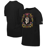 Men's New Era Black San Francisco Giants Día de los Muertos T-Shirt