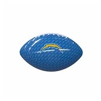 Logo Brands Los Angeles Chargers Carbon Fiber Mini-Size Glossy Football