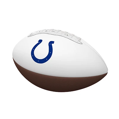Logo Brands Indianapolis Colts Full Size Autograph Football
