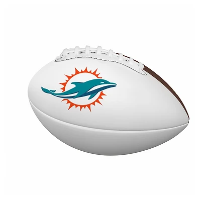 Logo Brands Miami Dolphins Mini Autograph Football