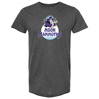 Unisex Gray Erie SeaWolves Moon Mammoths Alternate T-Shirt
