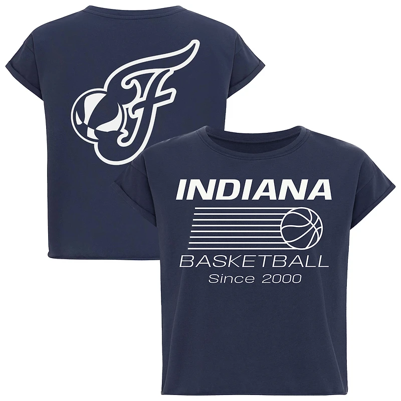 Women's Sportiqe Blue Indiana Fever Athletic Club Collection Alana T-Shirt