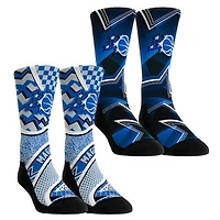 Unisex Rock Em Socks Orlando Magic NBA Hoops Two-Pack Crew Set