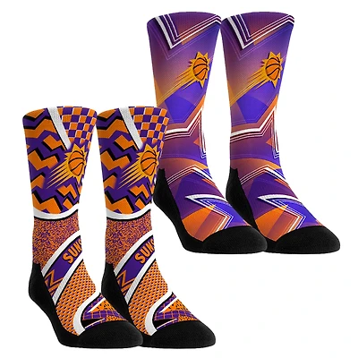 Unisex Rock Em Socks Phoenix Suns NBA Hoops Two-Pack Crew Set